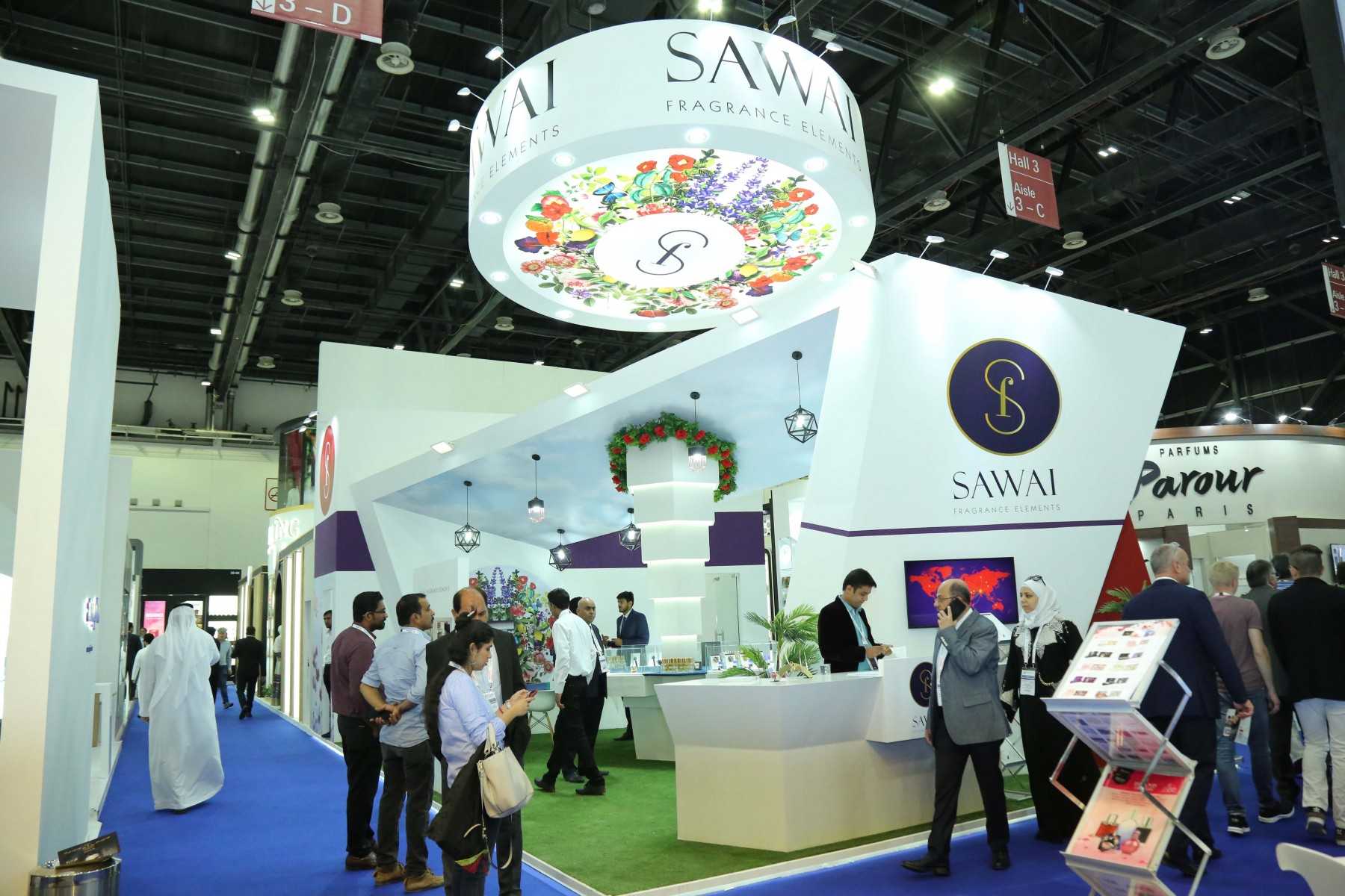 Creative and Unique Design for Sawai Perfumes at Beauty World Dubai